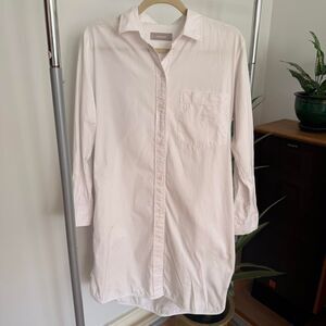 SOLD Everlane Women's White Shirt Dress